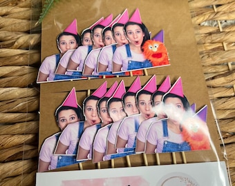 ms rachel cupcake toppers, ms rachel party decorations