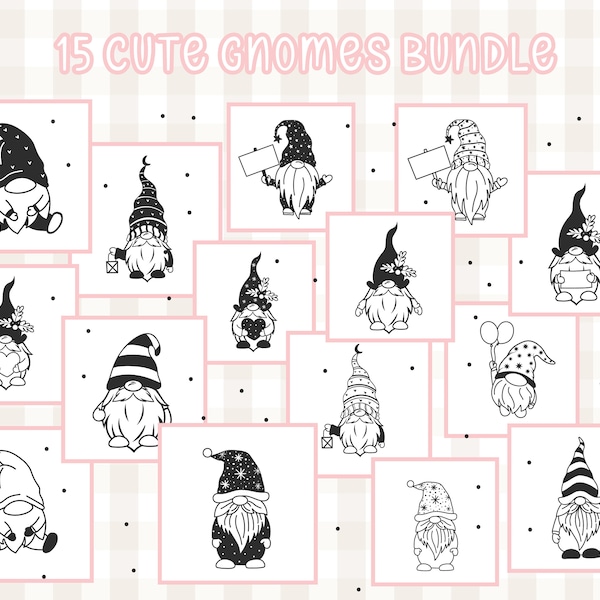 Gnomee Plotter File Holiday Gnome Patterns Cute Gnome  T shirt svg, Gnome svg Cupid svg, Heart svg Love day svg Gnome Ornamentation