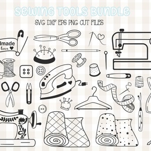 Sewing Svg Sewing Machine Svg Sewing tool bundle sewing accessories SVG sewing SVG bundle, Digital stamps sewing,  Sewing, Quilting svg