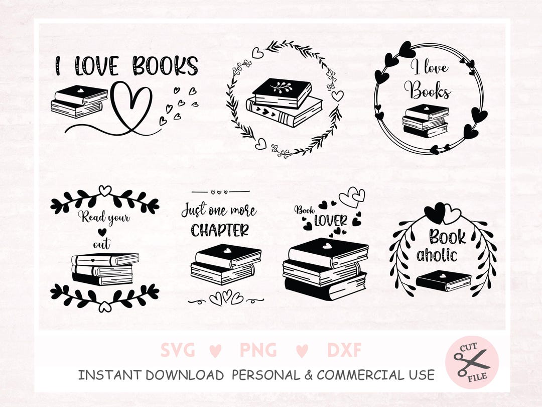 Books Svg Book Loving Book Lover Svg Books Lover Shirt Svg Reading Book ...