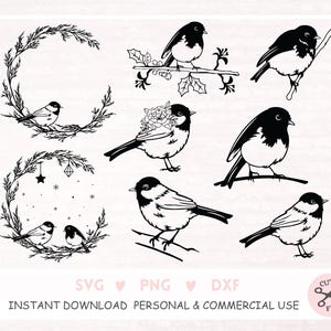 Archivos SVG de petirrojo para Cricut Archivos vectoriales de aves para proyectos láser CNC Archivos DXF para plasma Inglés Petirrojo Pájaro SVG Petirrojo en pala clipart png