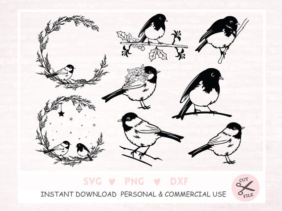 Robin Svg files For Cricut Bird Vector files for Laser Cnc Project dxf files for plasma English Robin Bird SVG Rrobin on Spade clipart png