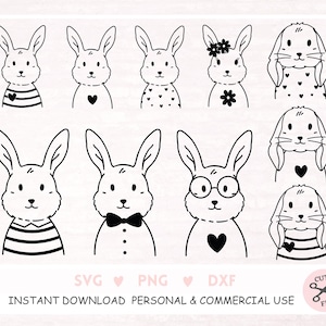 Plotterdatei Coelho animais fofos para crianças Presente de primavera Coelho fofo Svg Coelho svg-para-cricut Coelho de Páscoa com flores arquivos svg para cricut