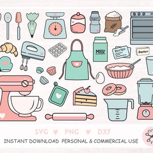 Baking Plotter File Svg Gifted Baking Personal Baking Svg Cooking Cricut Cupcake Silhouette Cookie Clipart Cute Vinyl Cut File Scale Layered