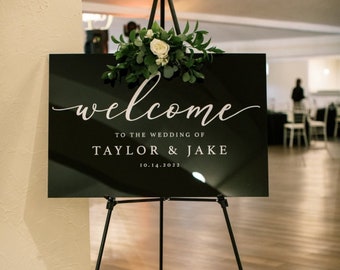 Welcome to the Wedding Vinyl Decal: DIY Wedding Decor