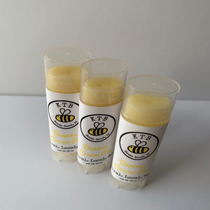 Banana Cream Pie All-Natural Beeswax Lip Balm