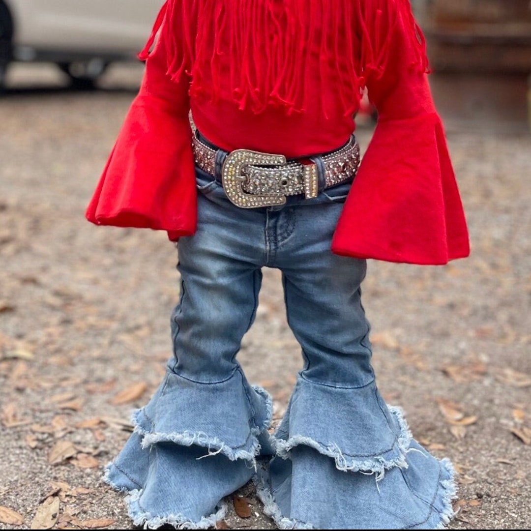 Girl Bell Bottom,baby Bell Bottom,todderl Bell Bottom,girl Bell Bottom