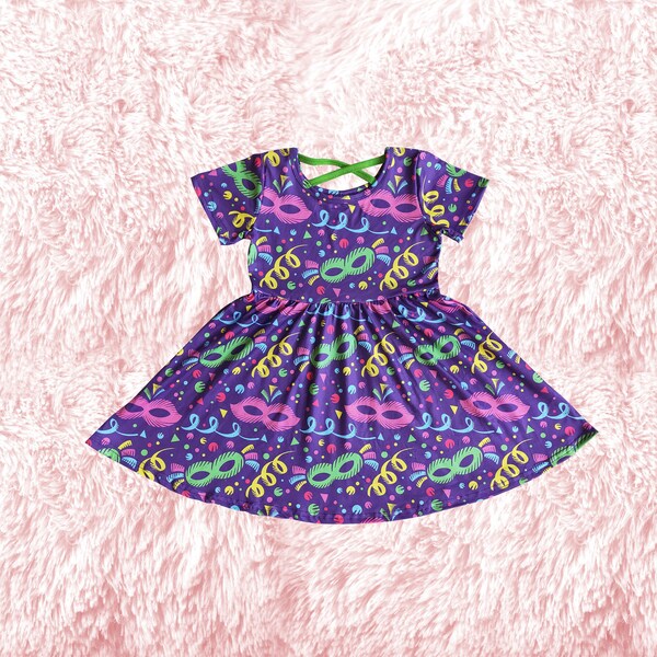 toddler girl mardi gras dress