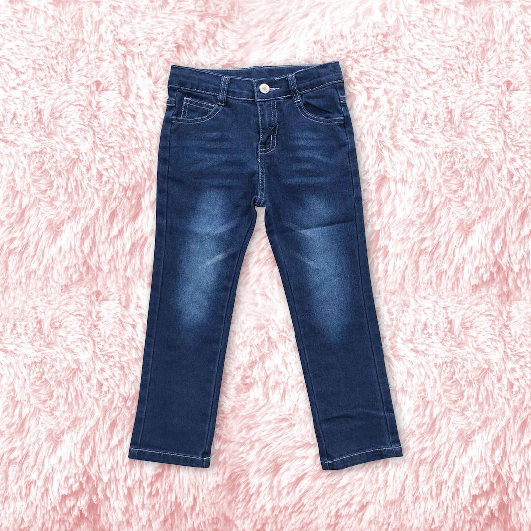Girl Jeans,baby Girl,toddler Girl,girl Straight Pant,blue Jeans,girl