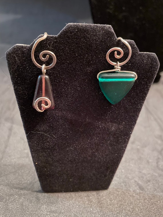 Vintage interchangeable earring set - image 2