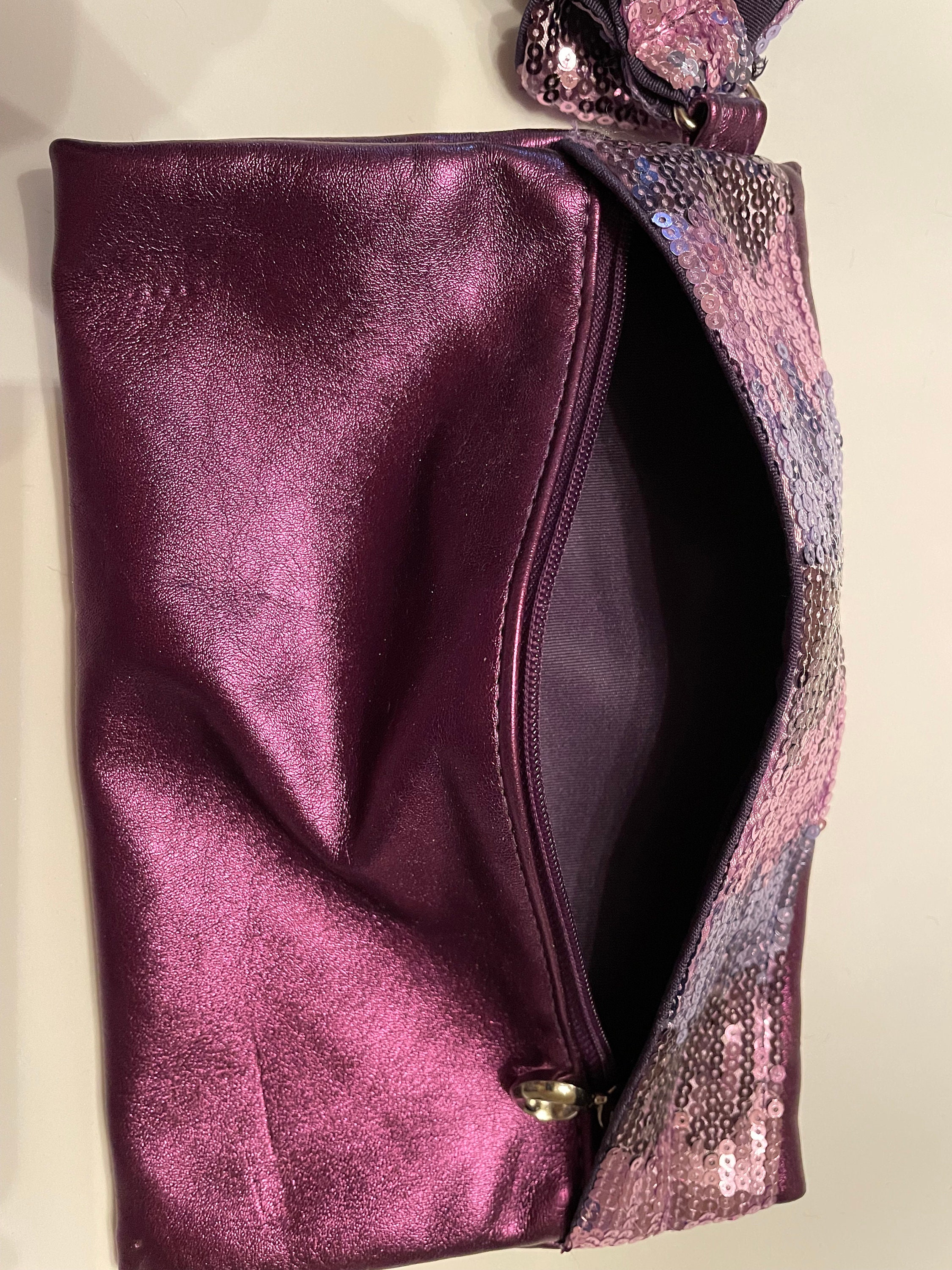 Vintage Sequin Drawstring Bag main image 0