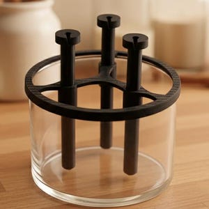 Strumento di centraggio a triplo stoppino / Strumento di centraggio personalizzato per la fabbricazione di candele / Forniture per candele