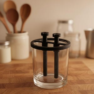 Kit De 16 Supports De Mèches En Bois Pour Bougies - 4 Modèles Différents - Outil De Centrage Pour Fabrication Bougies Maison DIY