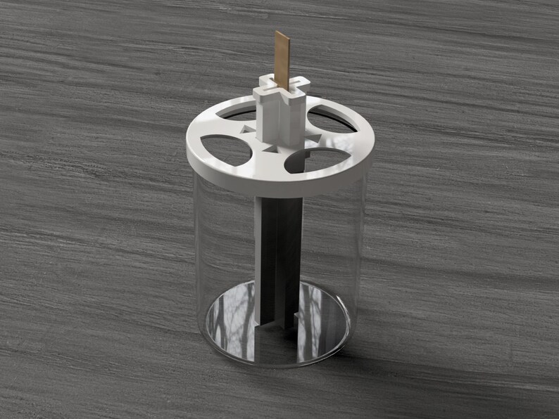 ALLINONE Customsized Candle Wick Centering and Stabilizing Device