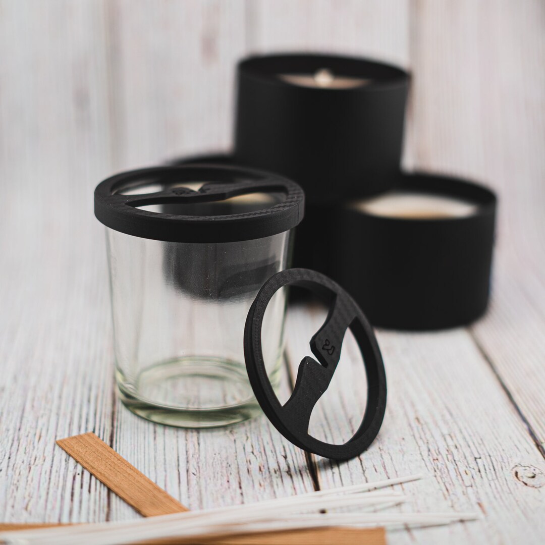 Wick Holder for Candle Making Customsized for Your Candle Vessel Etsy
