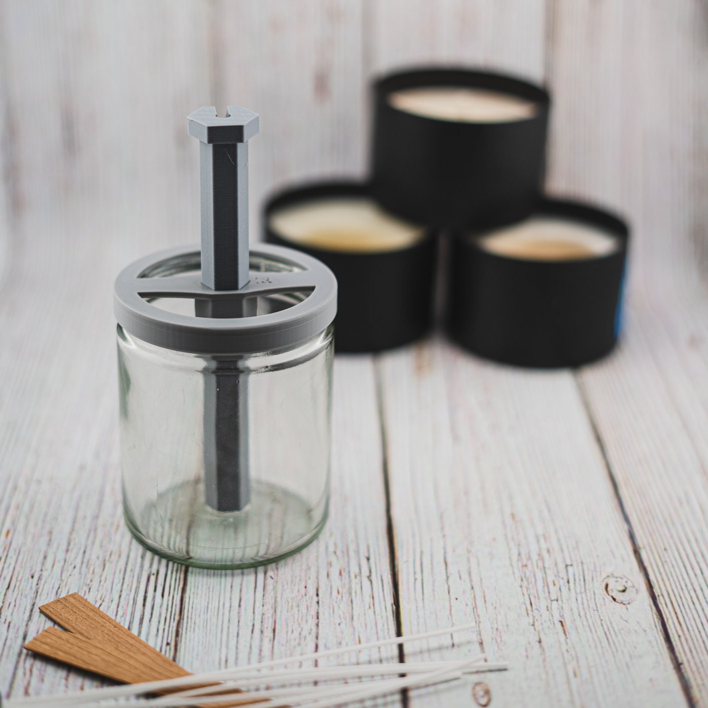 How To Use the Wooden Wick Centering Tool, tool, candle, Here's how to  use our wooden wick centering tools while candle making! Enjoy 🖤  #candlemaking #candlemaker #candlewicking #nordencandlesupply