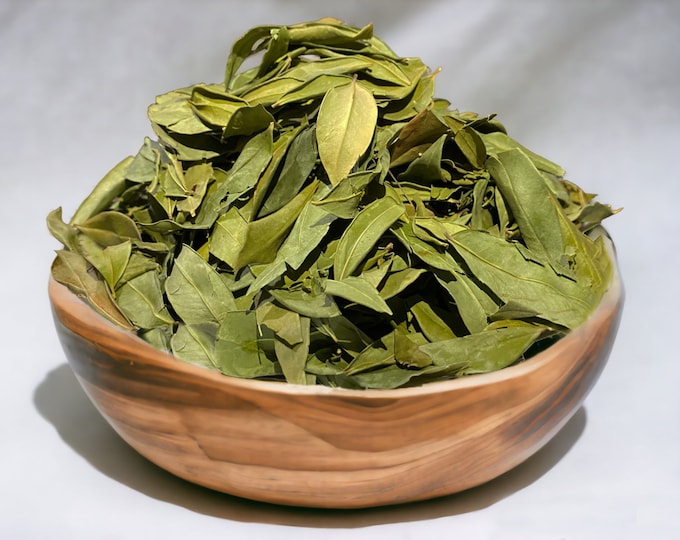 Dried Myrtle Leaves - Al Rayhane or also called rihane - Myrtus communis - Myrlaceae