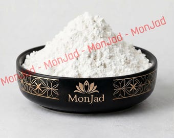 100 % reines und natürliches weißes Tonpulver in Premium-Kosmetikqualität | Kaolin-Ton ohne Zusatz von Aromen oder Konservierungsstoffen | Der Herr