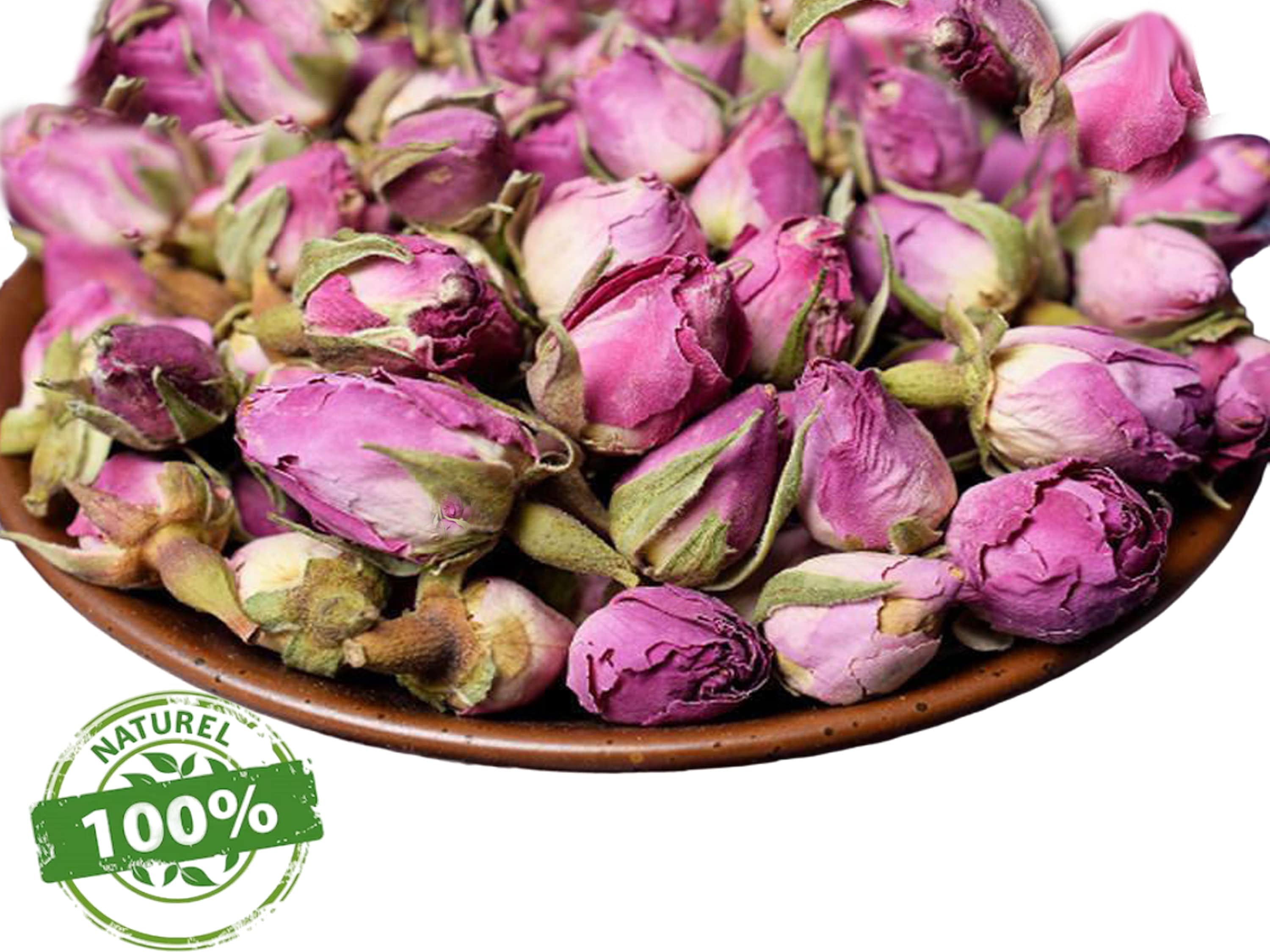 Organic Dried Rose Buds rosa Damascena From the Bulgarian Rose