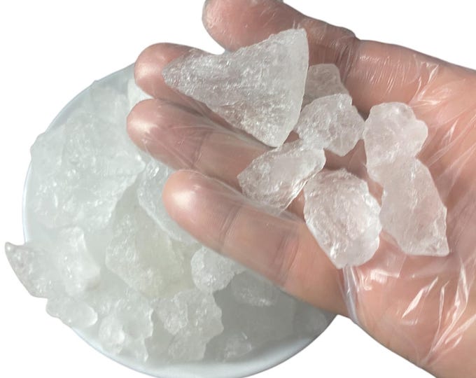 Alum stone in pieces 100% Pure Moroccan, حجر الشبة, Chebba - el chabba, الشب, شبة مغربية..