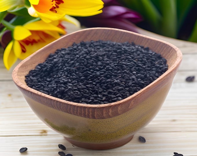 Nigella seeds premium quality 100% organic & Natural - Sanouj - سانوج - haba sawda - nigella sativa - حبة سودة