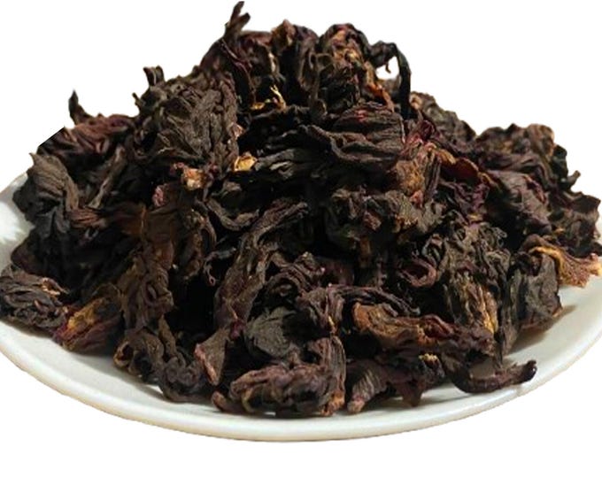 Premium Dried Hibiscus Whole Flowers | Natural Karkadé | كركادي