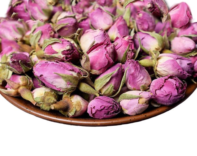 Dried roses originating from Morocco, rose petals are used in both cosmetic and culinary recipes.