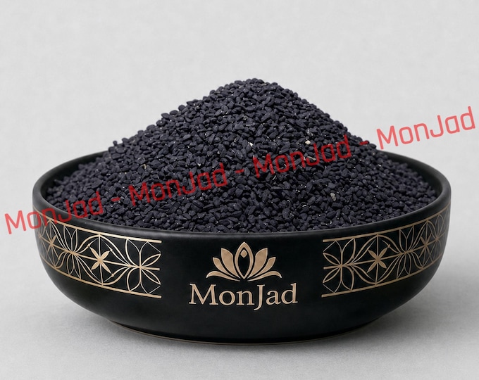 Nigella seeds premium quality 100% organic & Natural - Sanouj - سانوج - haba sawda - nigella sativa - حبة سودة