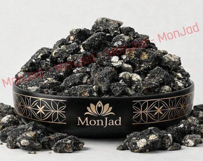 Black Benzoin Incense: The Elegance of the Orient in Your Home | Natural Benzoin Stone | Jaoui Aswad | جاوي أسود | Jaoui Noir | djaoui Noir