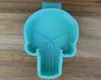 Skull Silicone Freshie Mold | Comic Book Themed Aroma Bead Accessories Maker | Craft Mold for Soaps, Gifts, and More