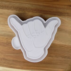 Hang Loose Car Freshie Mold Housing-3D Printed Mold Housing To Make Your Own Silicone Molds-Made To Order 3D Printed