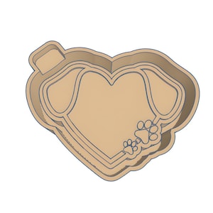 Dog-Shaped Freshie Mold STL File: 3D-Printer File to Make Silicone Molds
