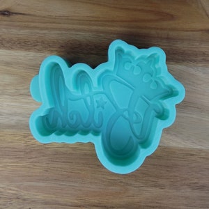 Queen B* Car Freshie Mold | Bad B* Silicone Craft Mold for Aroma Beads | Bold & Sassy Accessory Maker | Reusable Soap, Wax, or Resin Mold