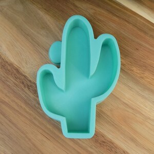 Cute Desert Cactus Car Freshie Mold | Handcrafted Accessory Maker | Create Desert-Themed Soap, Wax, Resin & More | Gift for Cacti Lovers