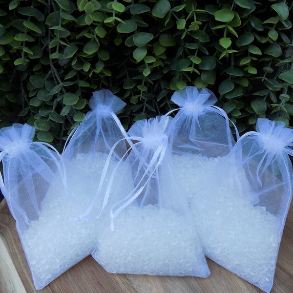 Aroma Beads in Sachet Bag, Organza Sachet Bag of Aroma Beads, Air Freshener Beads