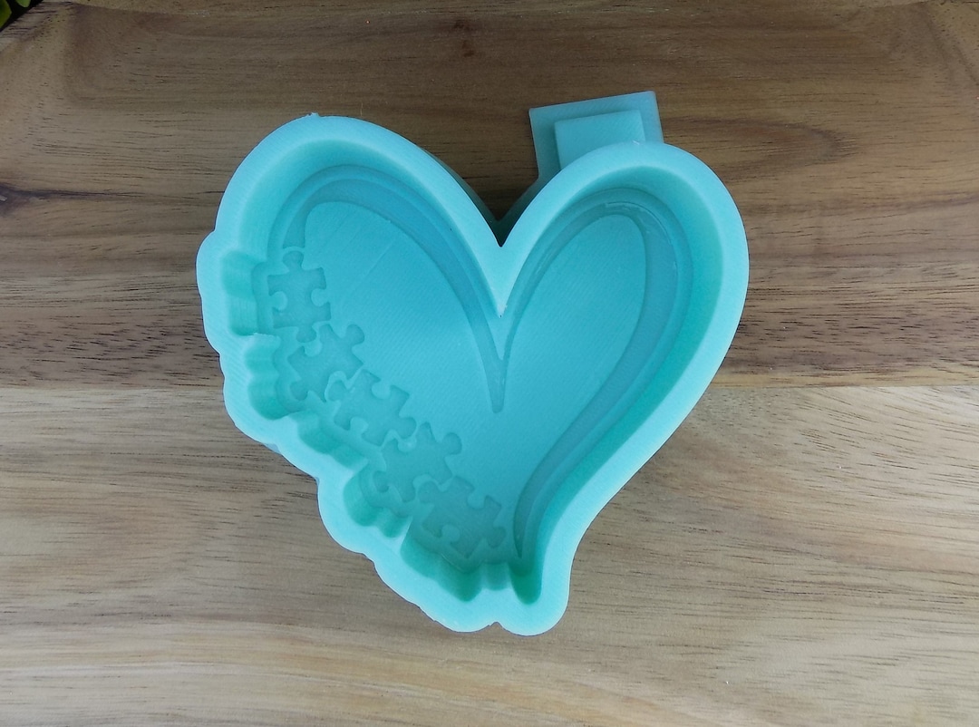DIY Puzzle Shape Building Block Silicone Mold - Eco-friendly-437598