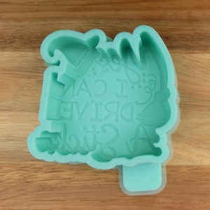 Witchy Halloween Freshie Mold | Funny Sayings Silicone Craft Mold | Witch-Themed Arts and Crafts | Spooky Season Crafts