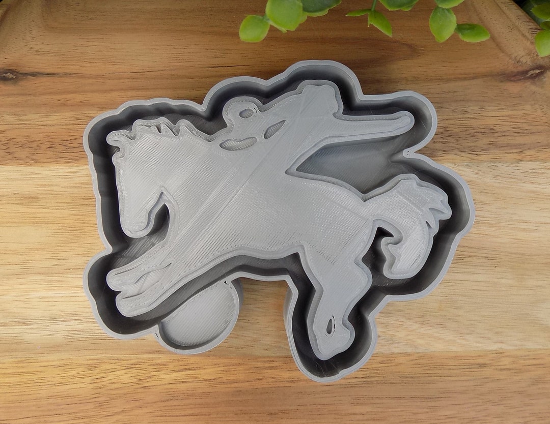 Bronco Rider Freshie Mold Housing, 3D Printed Silicone Mold Making - Etsy