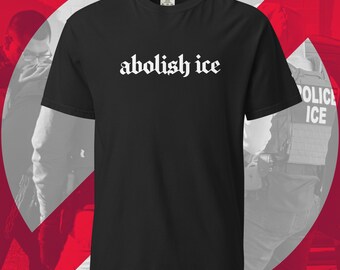 IJs-T-shirt afschaffen | Milieuvriendelijk grafisch T-shirt | Protestkleding voor activisme tegen klimaatverandering | Duurzame mode