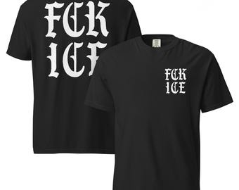 FCK ICE Protest Tee - Lateinischer Widerstand Shirt - Fake Ice