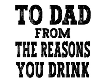 Reasons You Drink Svg - Etsy