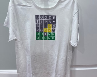 Wordle inspired Shirts, tshirts, sweatshirts, hoodies, crewneck sweatshirts/ wordle-drink. Wordle-teach