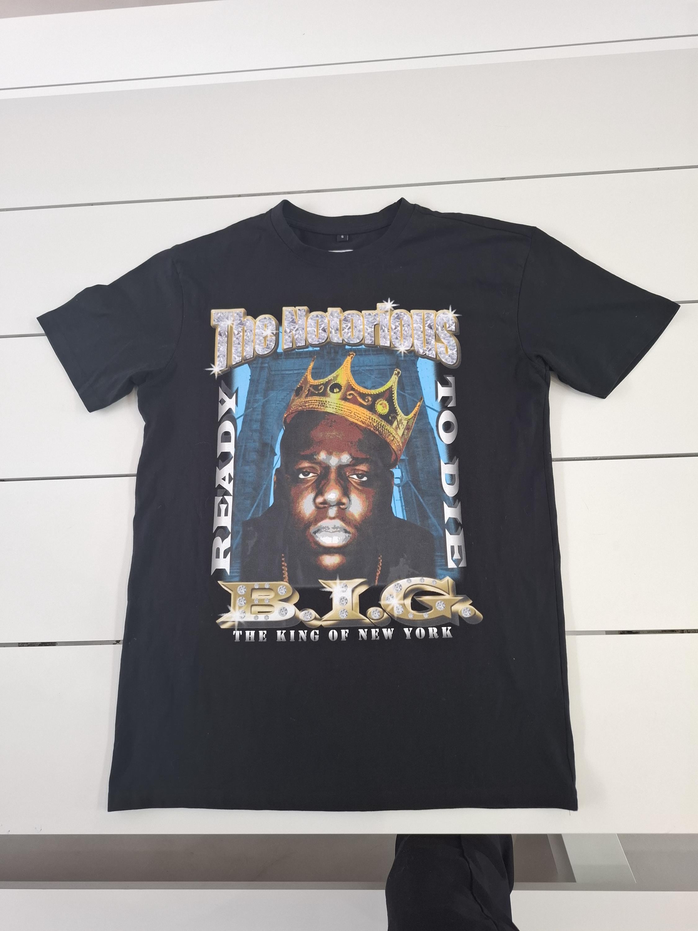 ノトーリアスBIG ready to die Tシャツ ラップ HIPHOP NOTORIOUS B.I.G. ノトーリアスビーアイジー ビギー Tシャツ