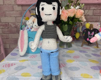 Crochet Marceline Doll, Adventure time stakes