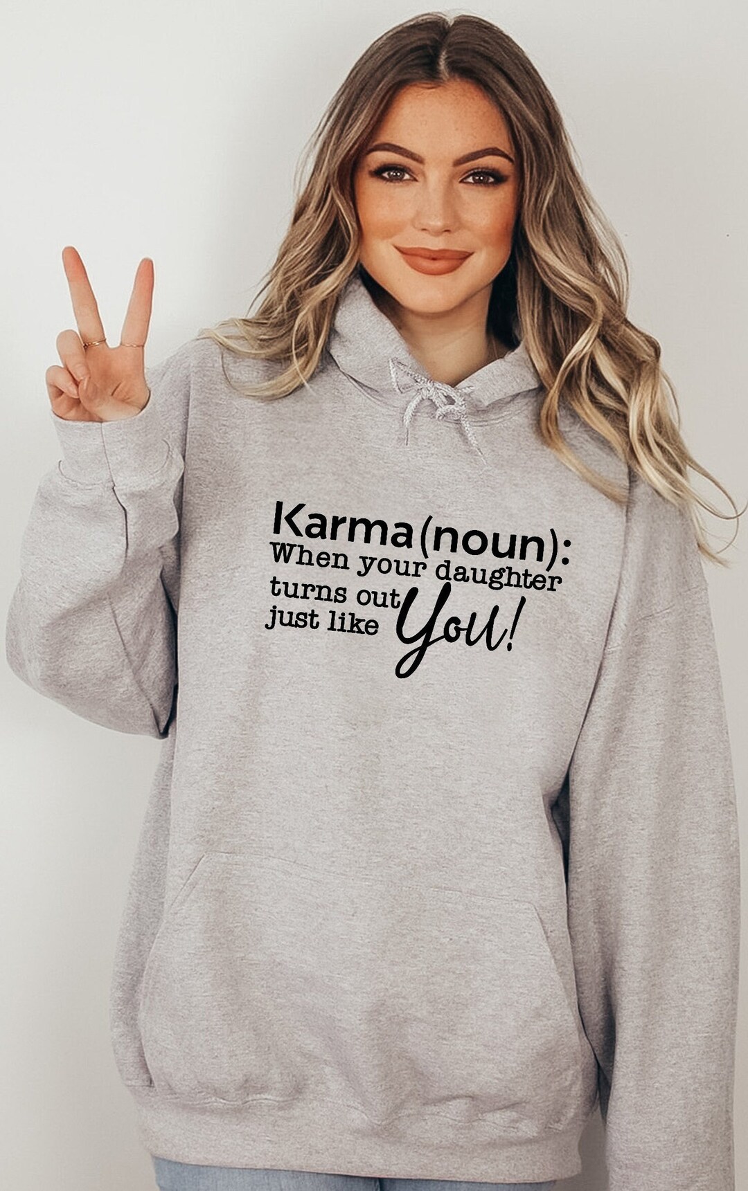 Funny Mom Hoodie, Mom Life Hoodie, Mothers Day Hoodie, Gift From Daughter, Daughter Hoodie