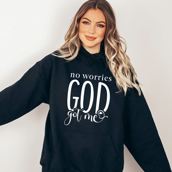 God Got Me Hoodie - Etsy