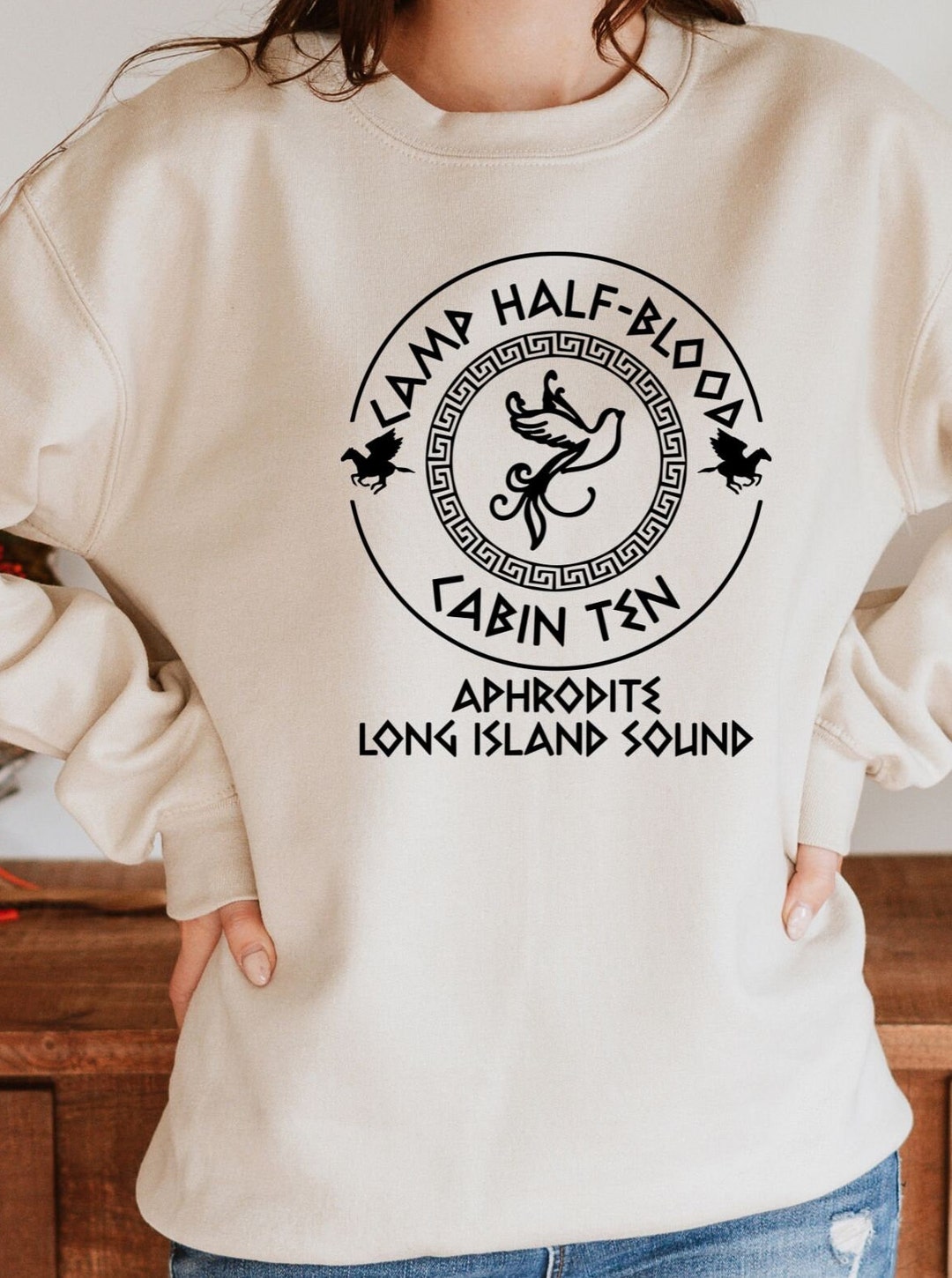 Camp Half Blood Sweatshirt, Camping Sweatshirt, Percy Jackson