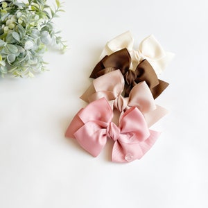 Oversized Hair Bow, Big Hair Bow, Oversized Hair Clip, Big Hair Clip, Gift For Girls, Grosgrain Bow, Girls Hair Clips, Girls Hair Bows