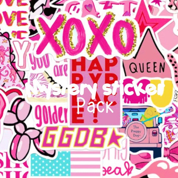 Preppy mystery sticker pack!