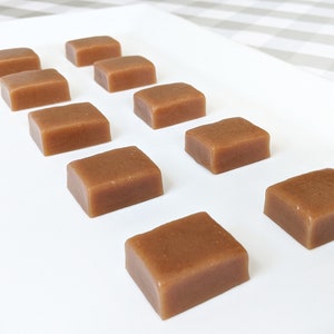 Classic Caramels - 12 Soft Caramels - 1 Dozen Handmade Caramels - Gourmet Caramel Candy - Sweet Treat Gift Idea - Gifts Under 20 - Food Gift